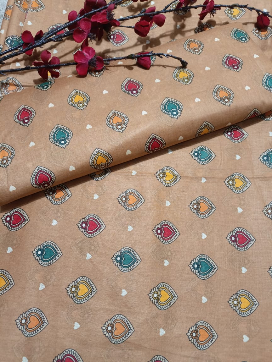 Lawn Two Piece All Over print - Image 2