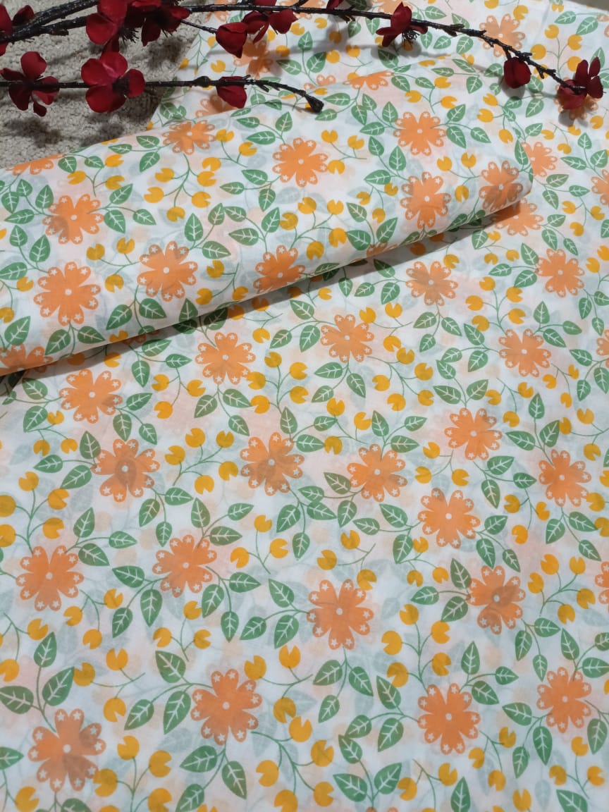 Lawn All Over Print Two piece