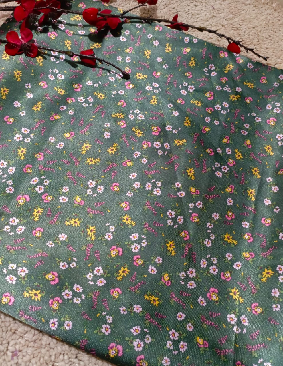 Silk All Over Print Suit - Image 3