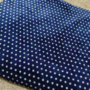 Velvet in Polka suit