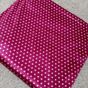 velvet in polka suit