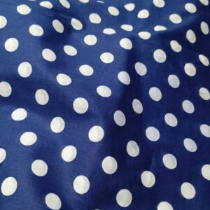 Stylish Polka Dot Suit – Soft Unstitched Fabric for Women