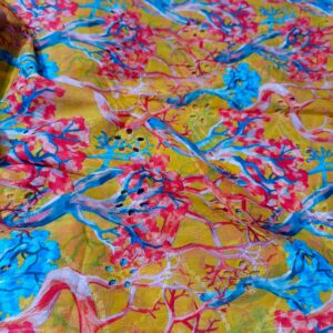 Bareeza Style Chicken Kari Unstitched Shirt