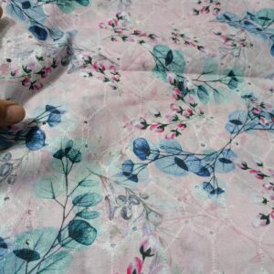 Bareeza Style Chicken Kari Unstitched Shirt