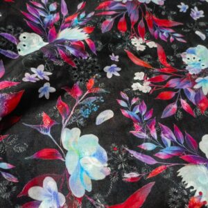 Bareeza Style Chicken Kari Unstitched Shirt