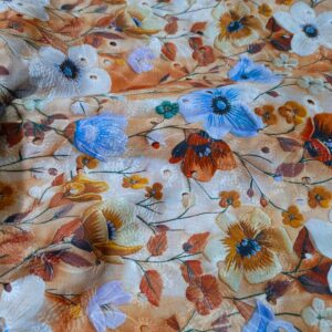 Bareeza Style Chicken Kari Unstitched Shirt