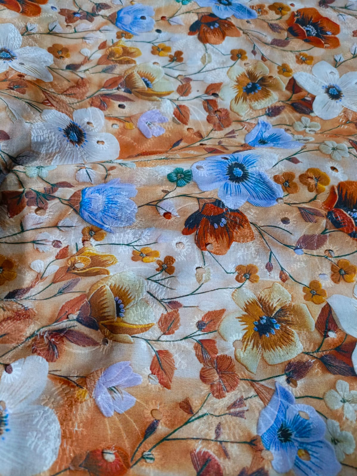 Bareeza Style Chicken Kari Unstitched Shirt