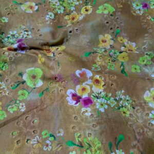 Bareeza Style Chicken Kari Unstitched Shirt