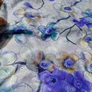 Bareeza Style Chicken Kari Unstitched Shirt