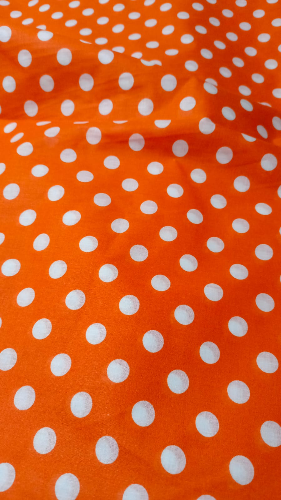 Trendy Polka Dot Fabric – Unstitched & Ready to Stitch