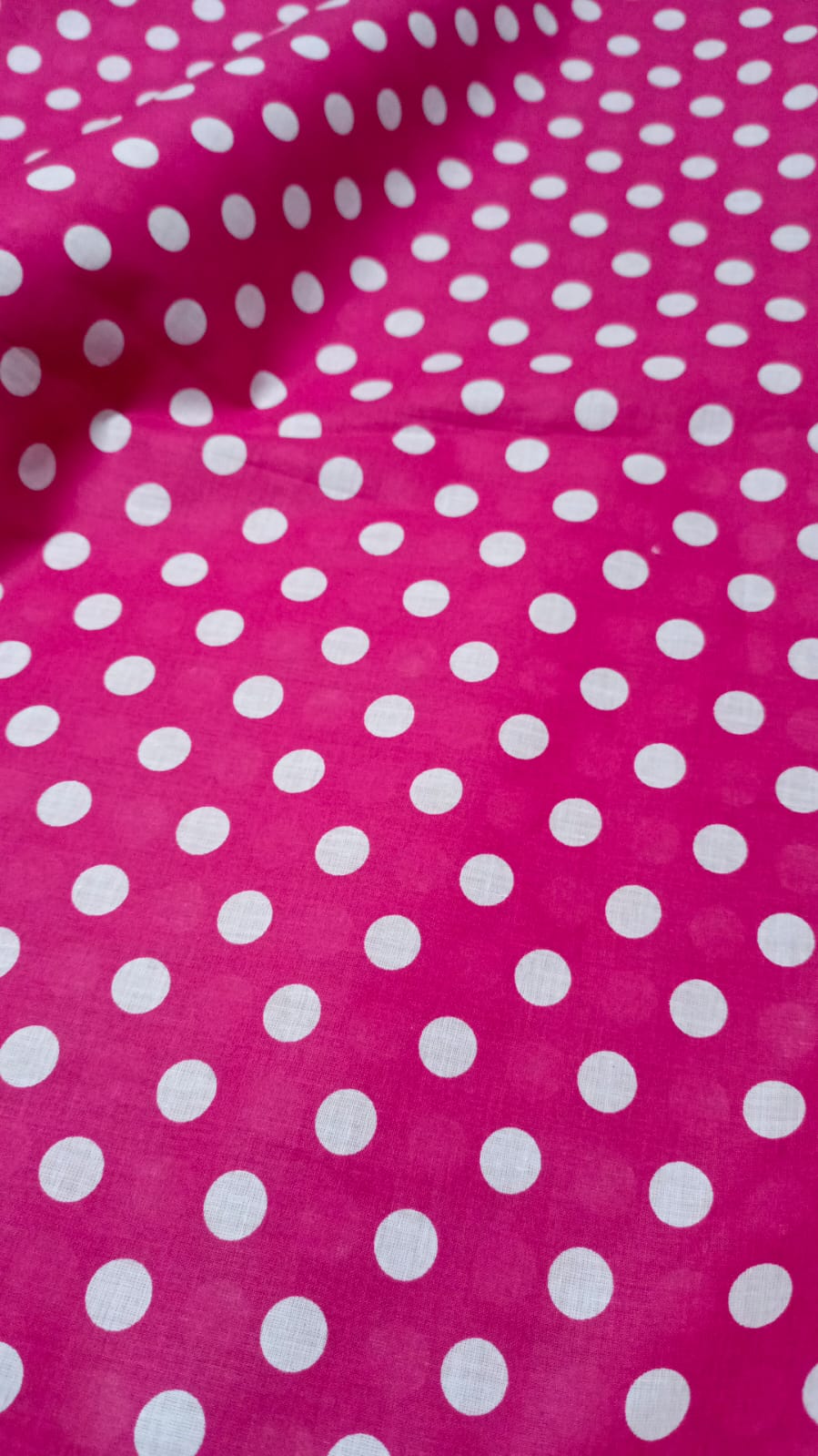 Polka Dot Unstitched Suit - Vibrant Stylish & Premium Fabric