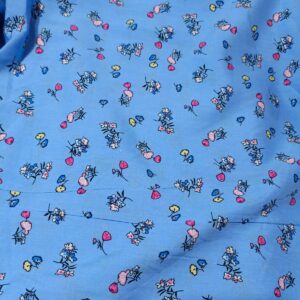 Stone Linen Printed Unstitched Suit – Lightweight & Breathable Fabric