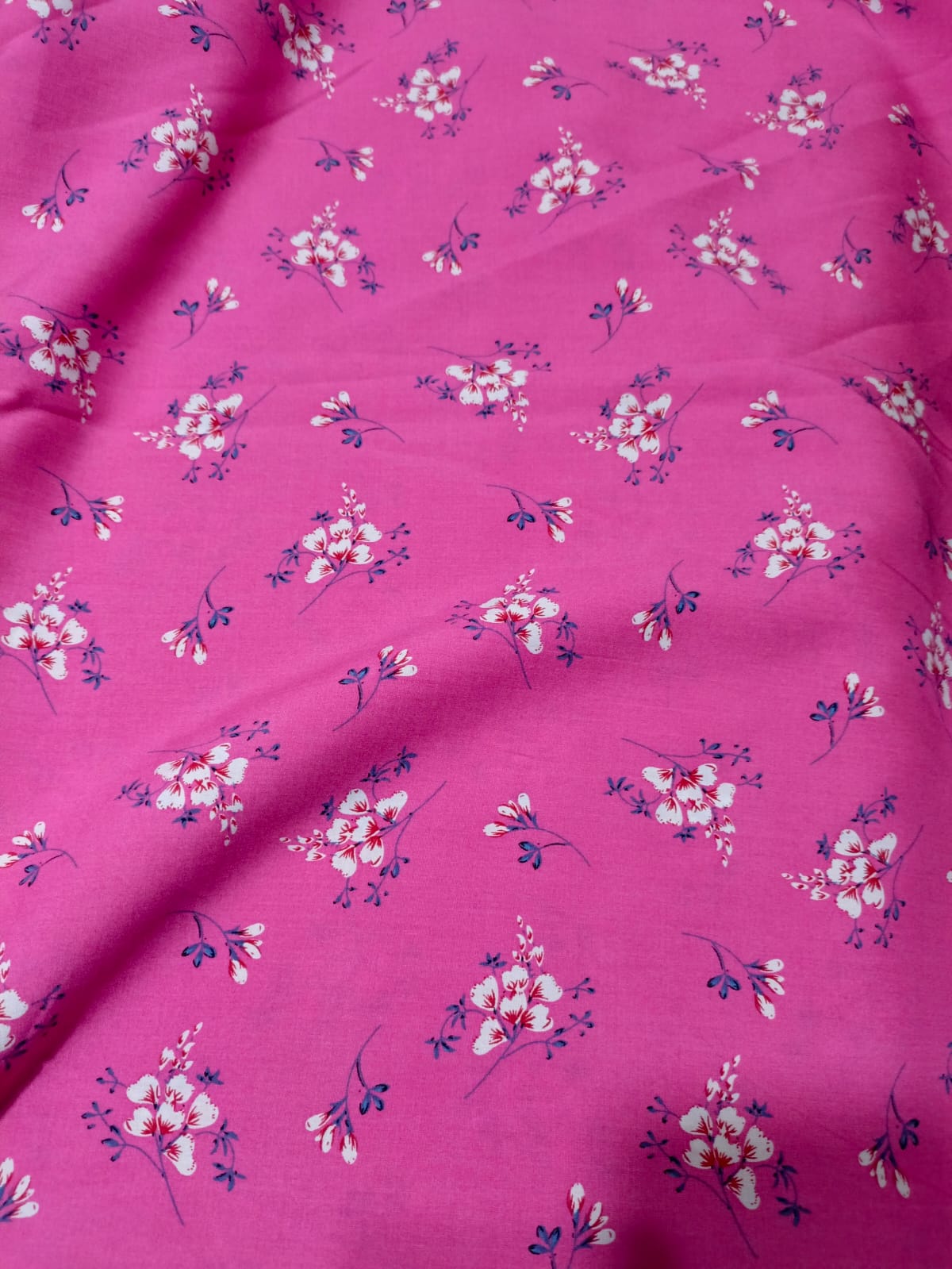 Stone Linen Printed Unstitched Suit – Lightweight & Breathable Fabric