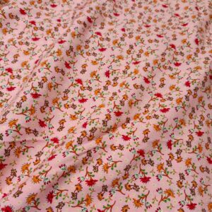 Stone Linen Printed Unstitched Suit – Lightweight & Breathable Fabric