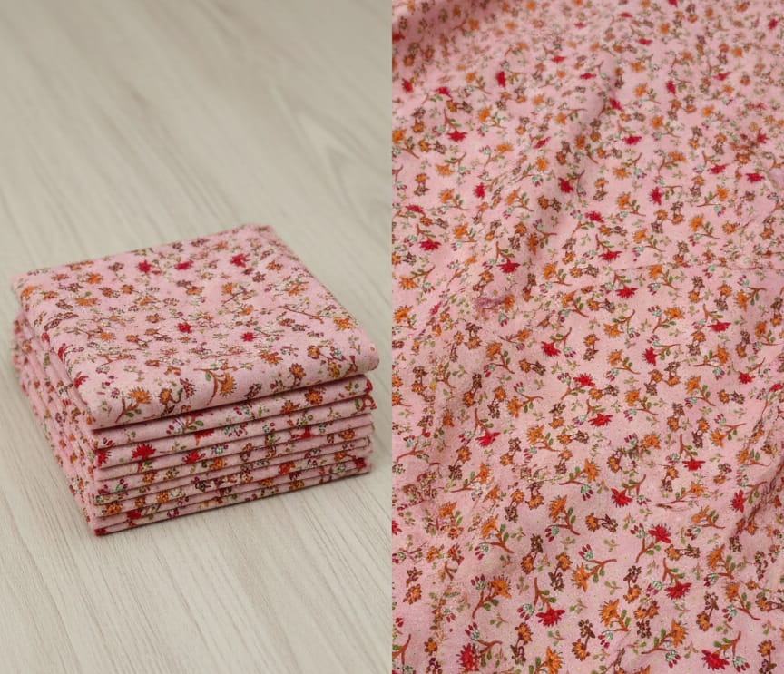 Stone Linen Printed Unstitched Suit – Lightweight & Breathable Fabric - Image 2