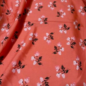 Stone Linen Printed Unstitched Suit – Lightweight & Breathable Fabric