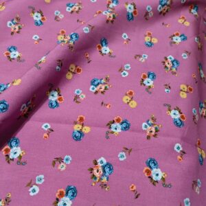 Stone Linen Printed Unstitched Suit – Lightweight & Breathable Fabric