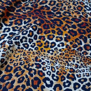 Stone Linen Printed Unstitched Suit – Lightweight & Breathable Fabric