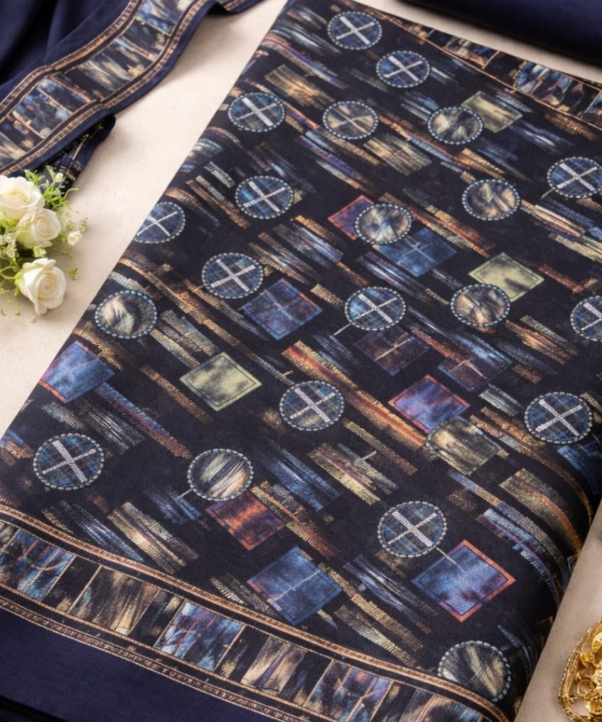 Stone Linen Fabric for Unstitched Suits – Soft & Stylish - Image 2