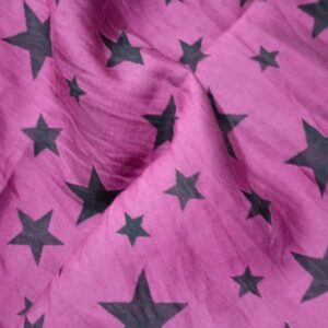 Swiss Lawn Unstitched Suit – Soft Breathable Fabric with Stylish Star Print for Summer Wear